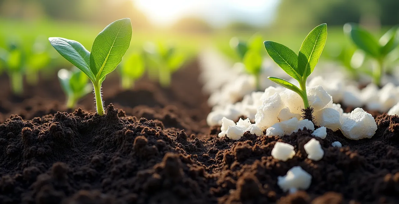 Visualización del bloqueo de fósforo en suelos calcáreos españoles